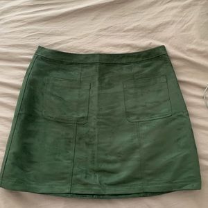 NWT Old Navy Suede A-Line Skirt w/Pockets